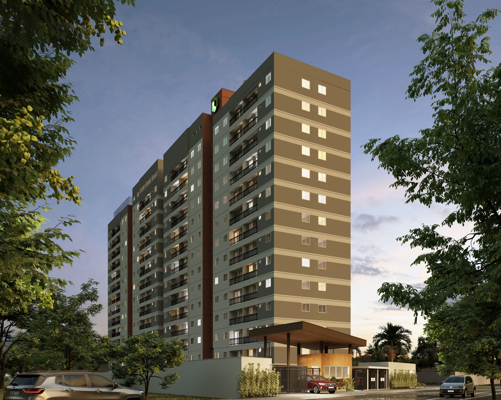 Apartamento, 2 quartos, 43 m² - Foto 8