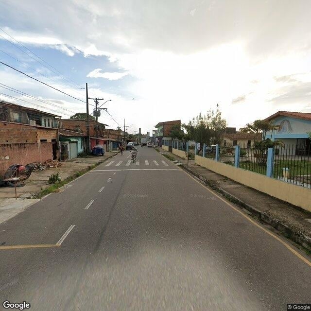 Imagem estática do "Street View" da localização