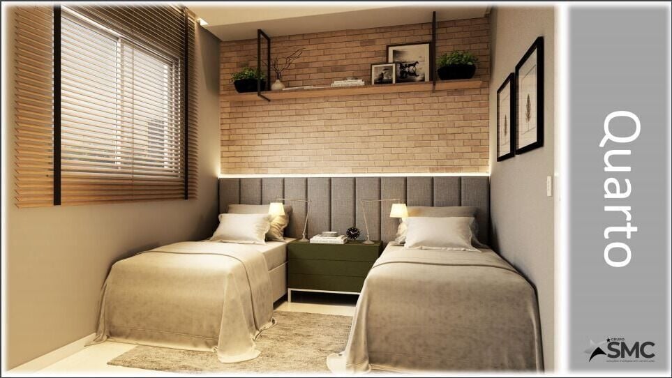 Apartamento, 2 quartos, 50 m² - Foto 2