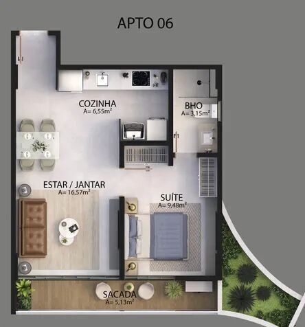 Apartamento, 2 quartos, 90 m² - Foto 12