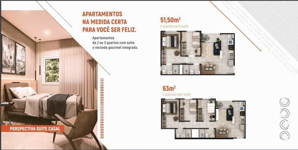 Apartamento, 2 quartos, 51 m² - Foto 5