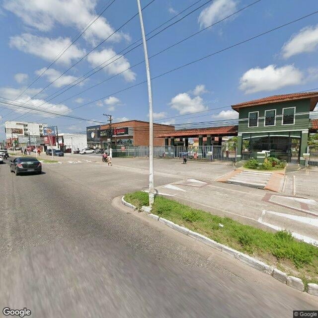 Imagem estática do "Street View" da localização
