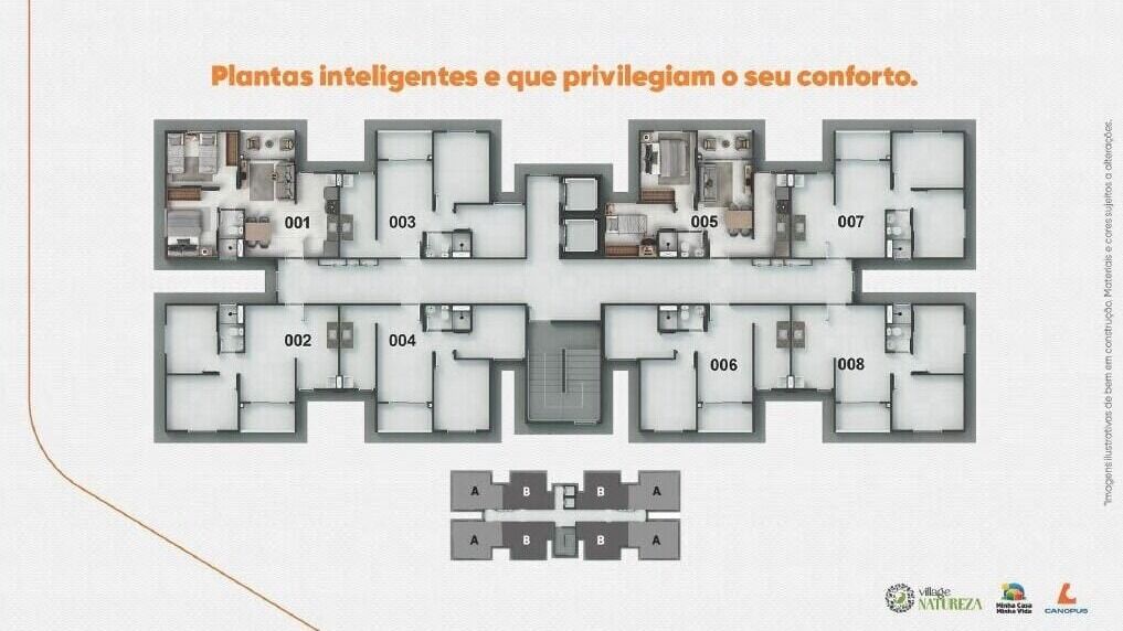 Apartamento, 2 quartos, 43 m² - Foto 13