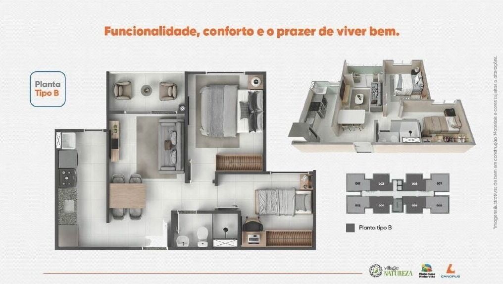 Apartamento, 2 quartos, 43 m² - Foto 18