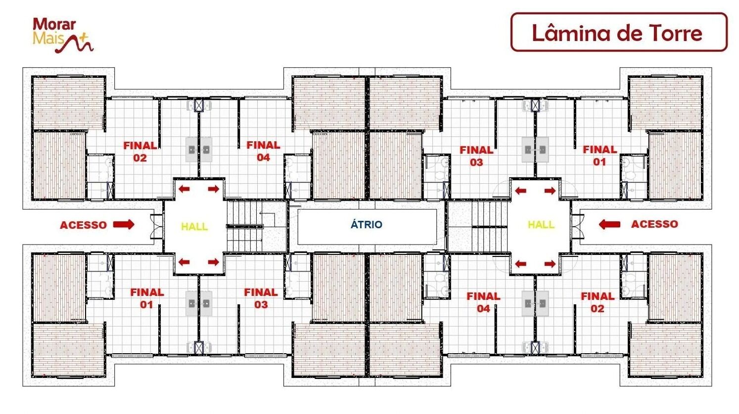 Casa, 2 quartos, 42 m² - Foto 26