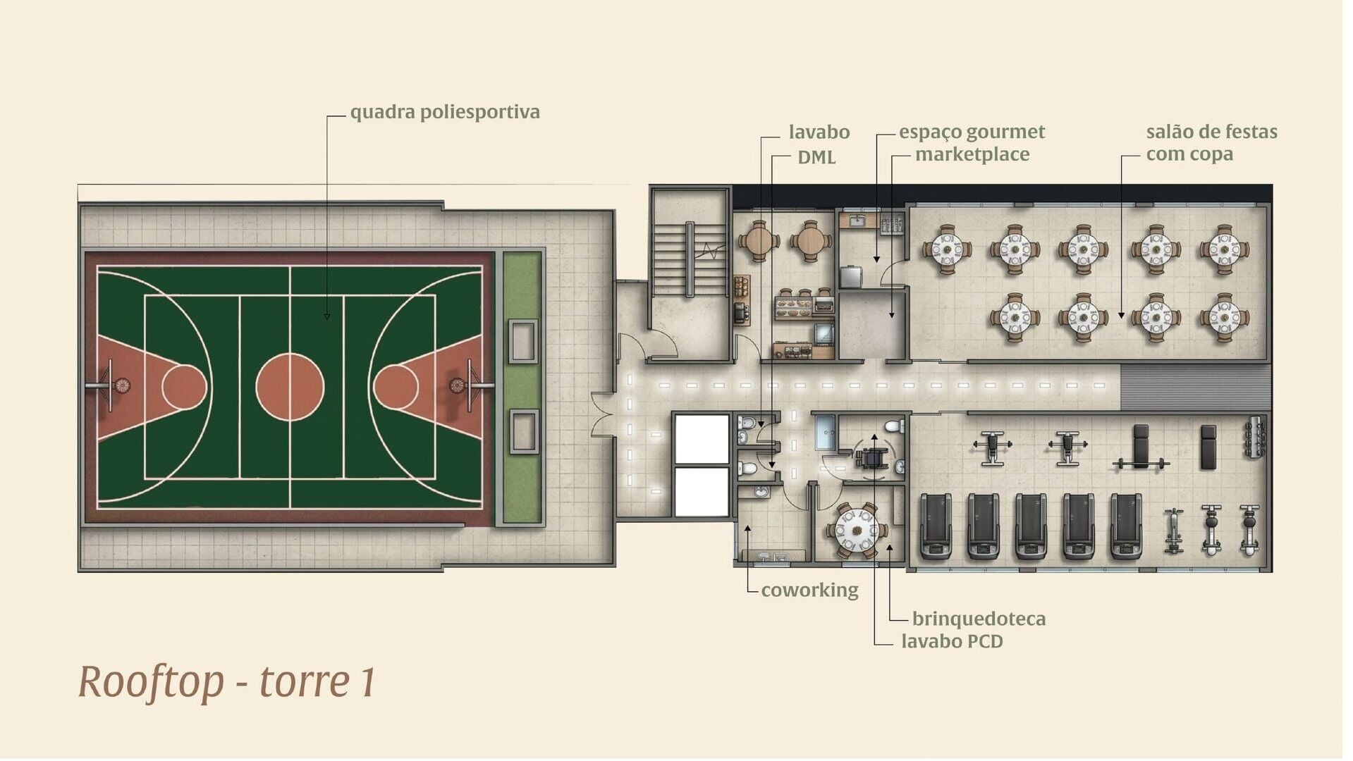 Apartamento, 2 quartos, 43 m² - Foto 2