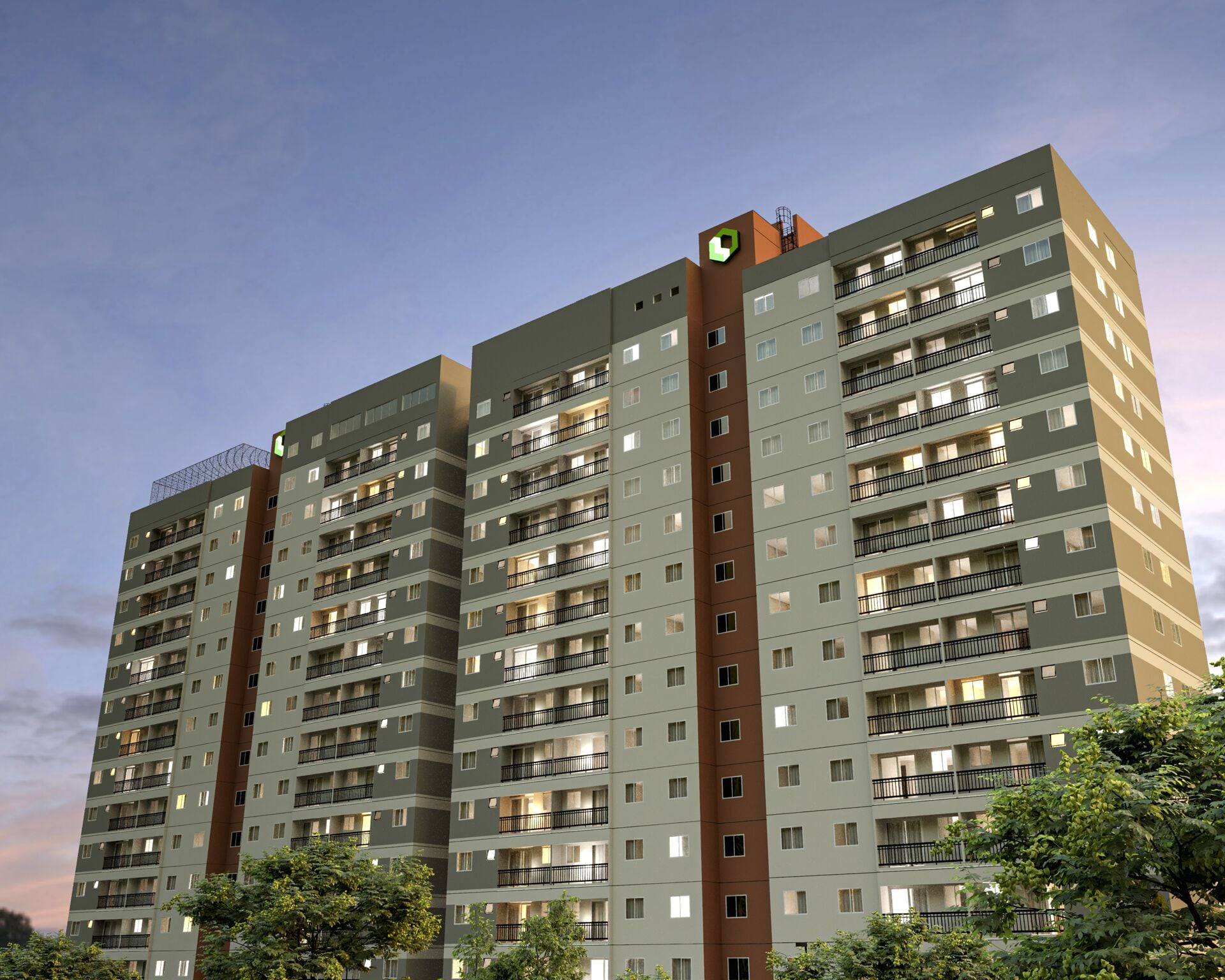 Apartamento, 2 quartos, 43 m² - Foto 1