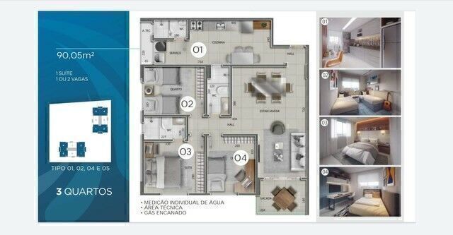 Apartamento, 3 quartos, 90 m² - Foto 15