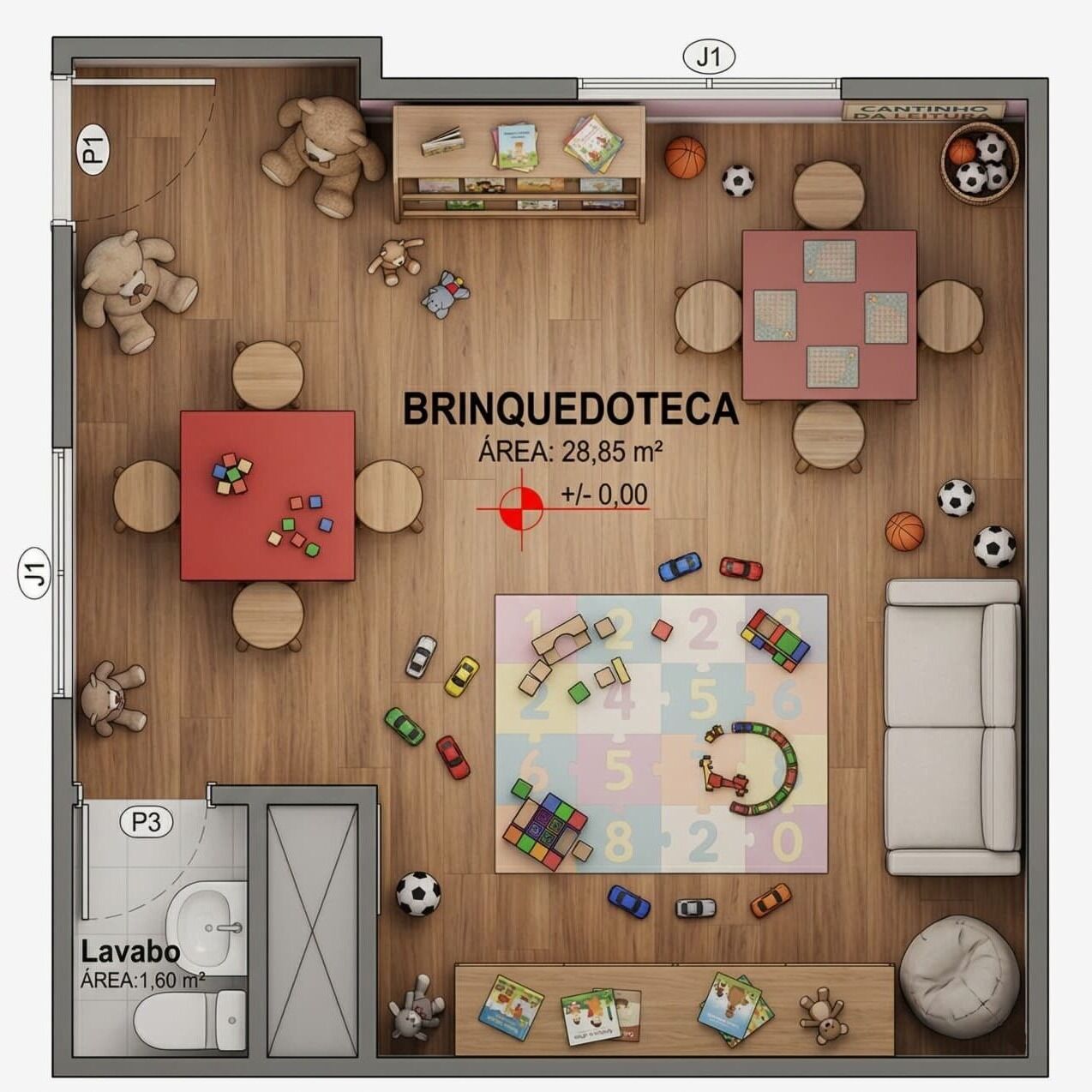 Apartamento, 3 quartos, 61 m² - Foto 25