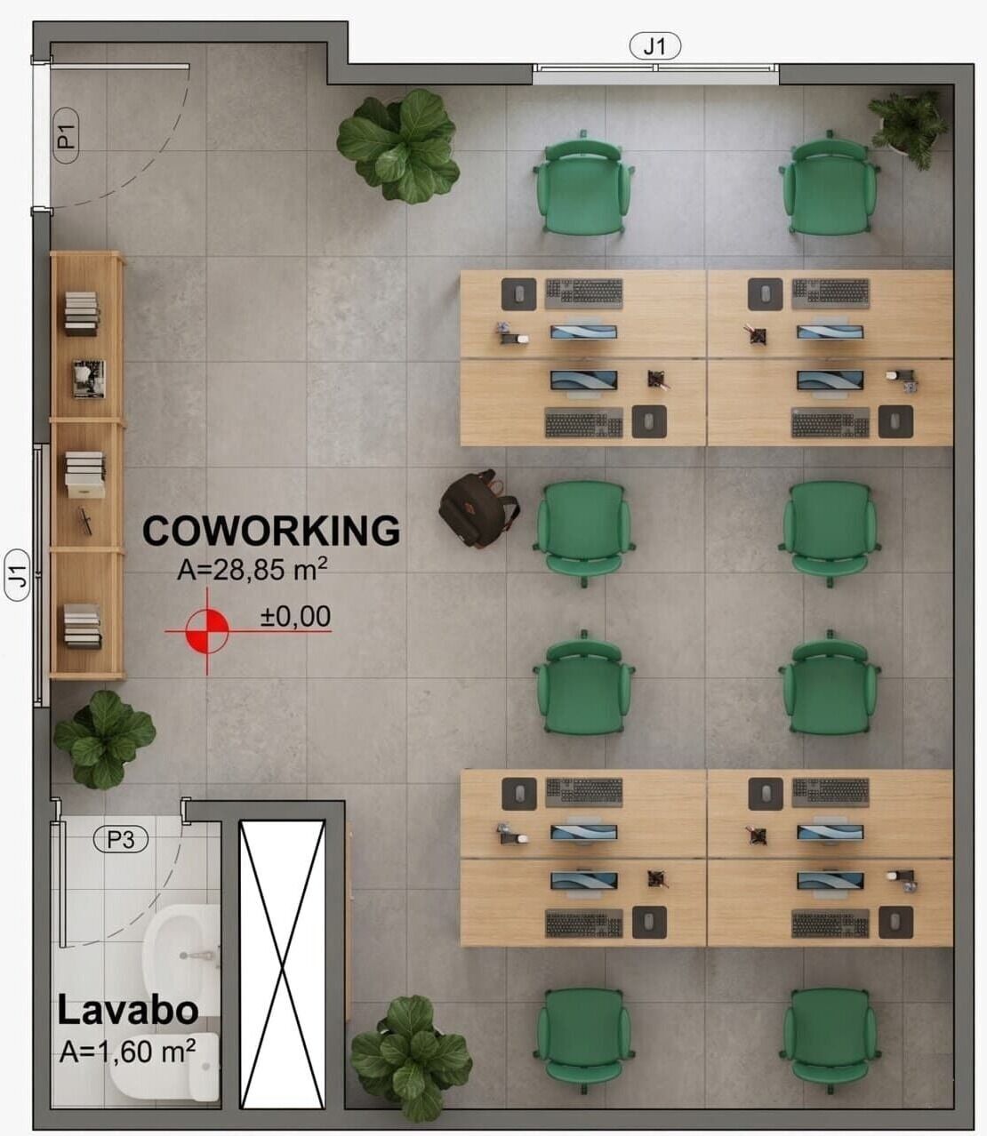 Apartamento, 3 quartos, 61 m² - Foto 19