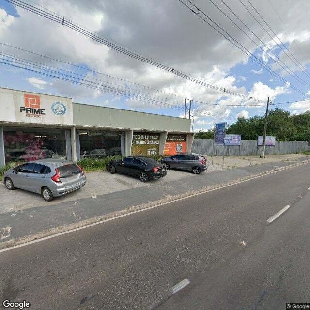 Imagem estática do "Street View" da localização