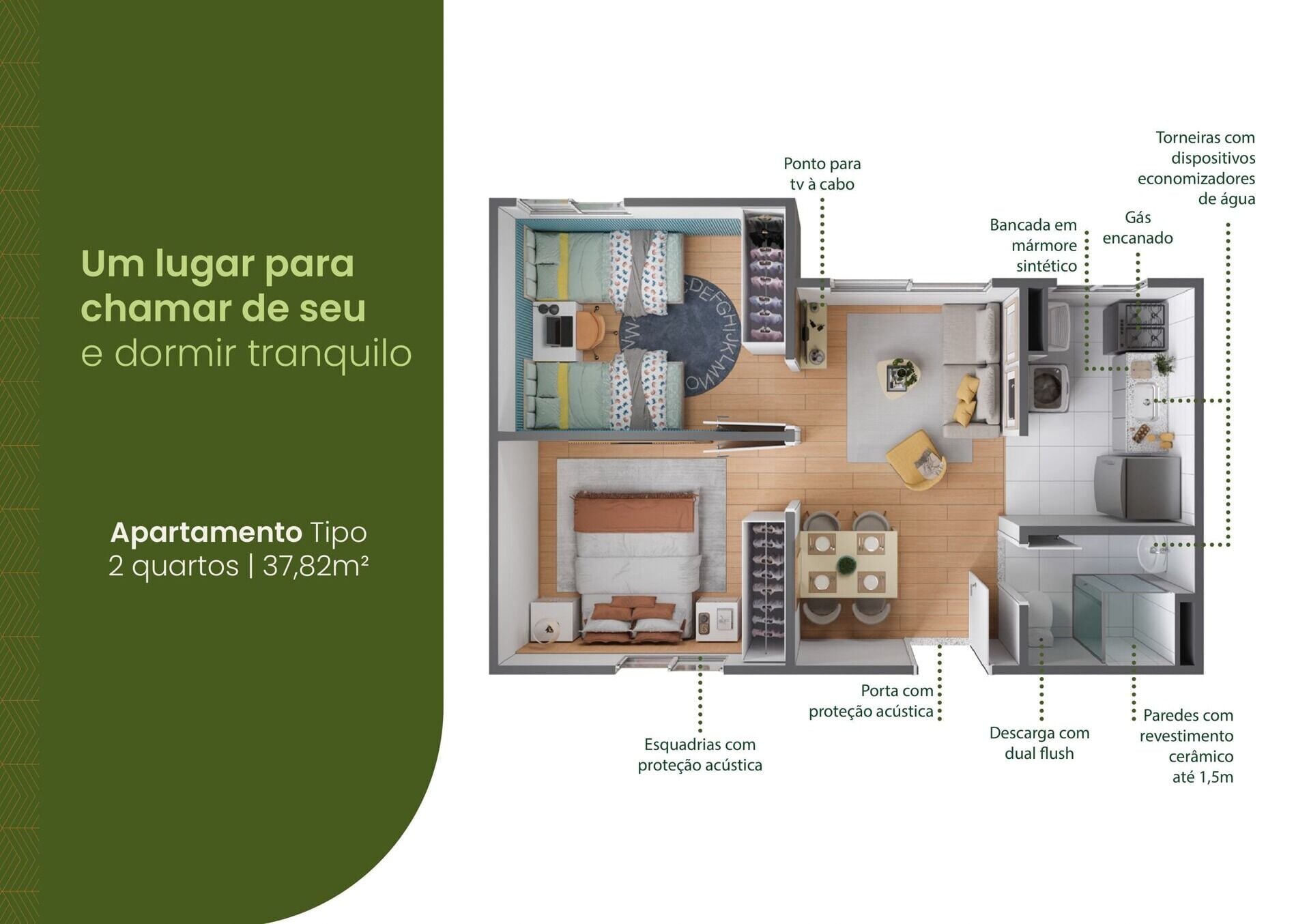 Apartamento, 2 quartos, 38 m² - Foto 18