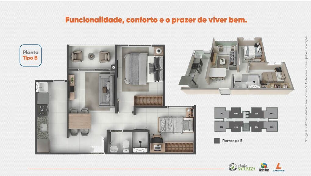 Apartamento, 2 quartos, 43 m² - Foto 32