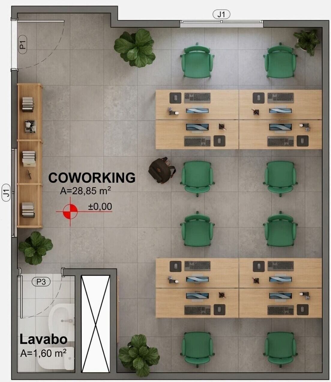 Apartamento, 3 quartos, 61 m² - Foto 19