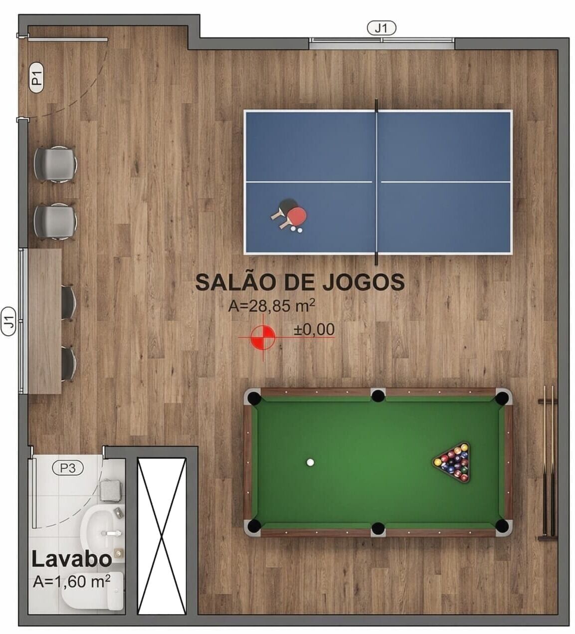 Apartamento, 3 quartos, 61 m² - Foto 15