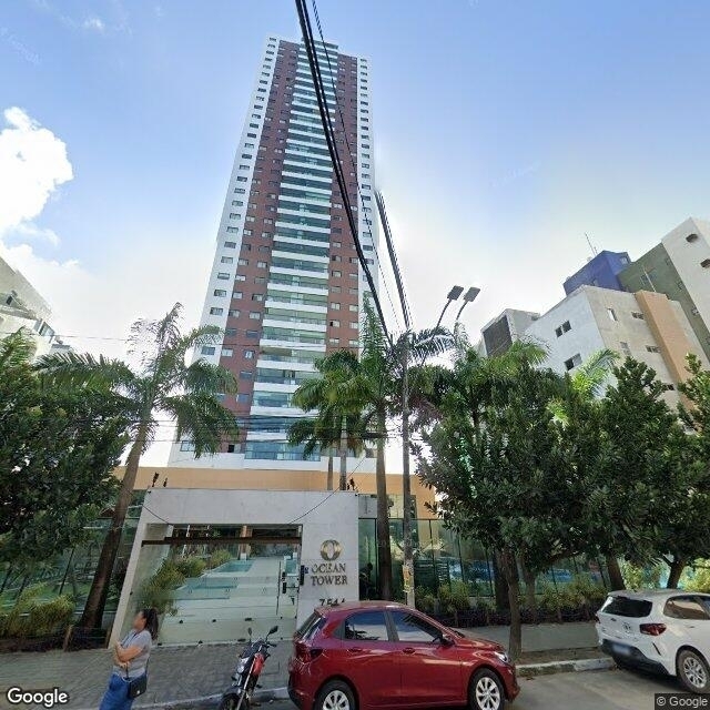 Imagem estática do "Street View" da localização
