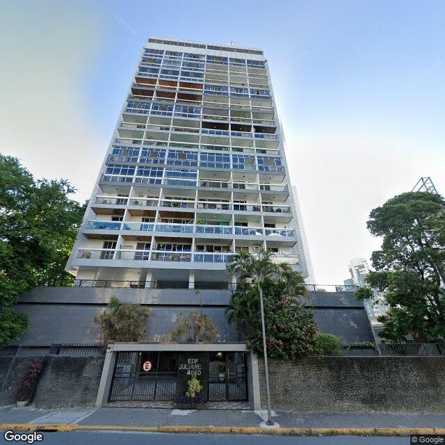 Imagem estática do "Street View" da localização
