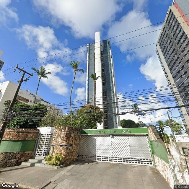 Imagem estática do "Street View" da localização