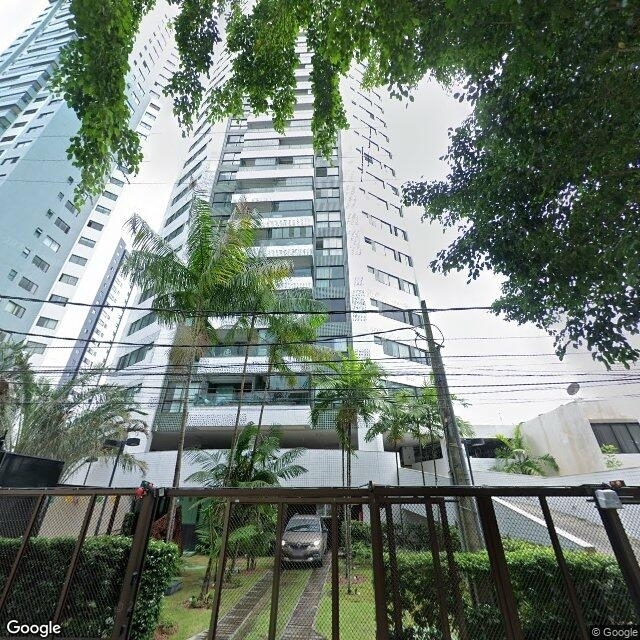 Imagem estática do "Street View" da localização