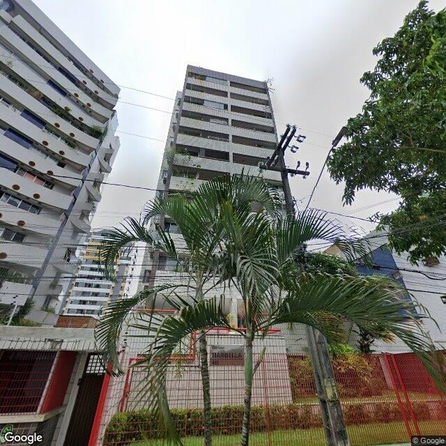 Imagem estática do "Street View" da localização