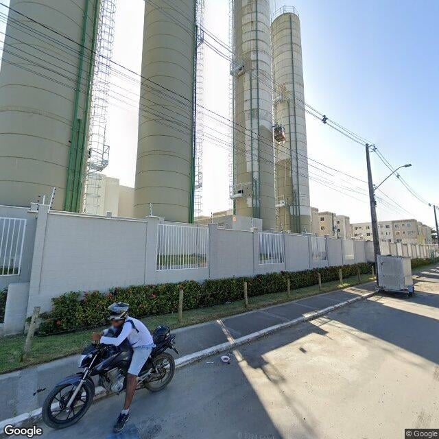 Imagem estática do "Street View" da localização