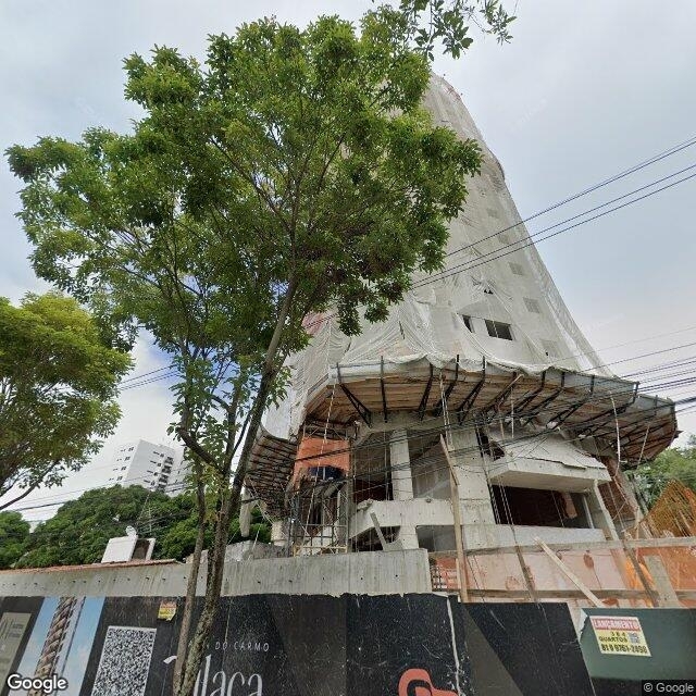 Imagem estática do "Street View" da localização