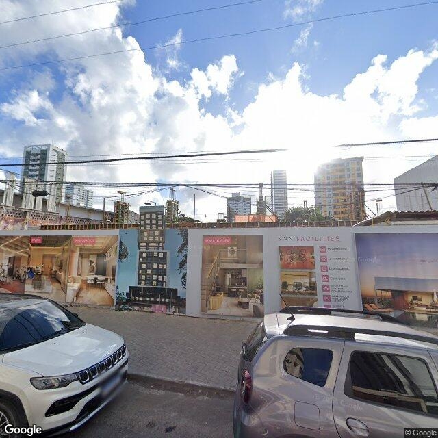 Imagem estática do "Street View" da localização