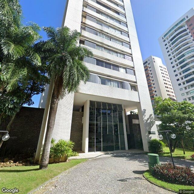 Imagem estática do "Street View" da localização