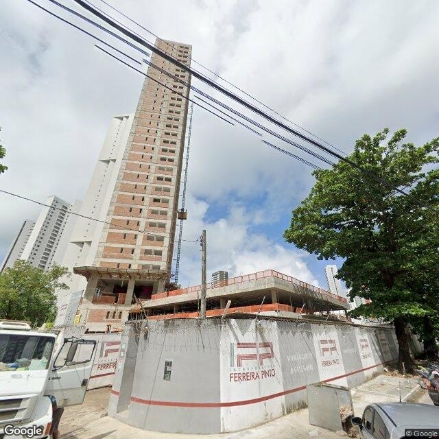 Imagem estática do "Street View" da localização