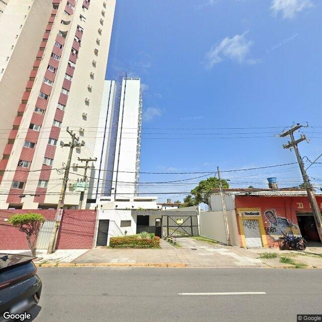 Imagem estática do "Street View" da localização