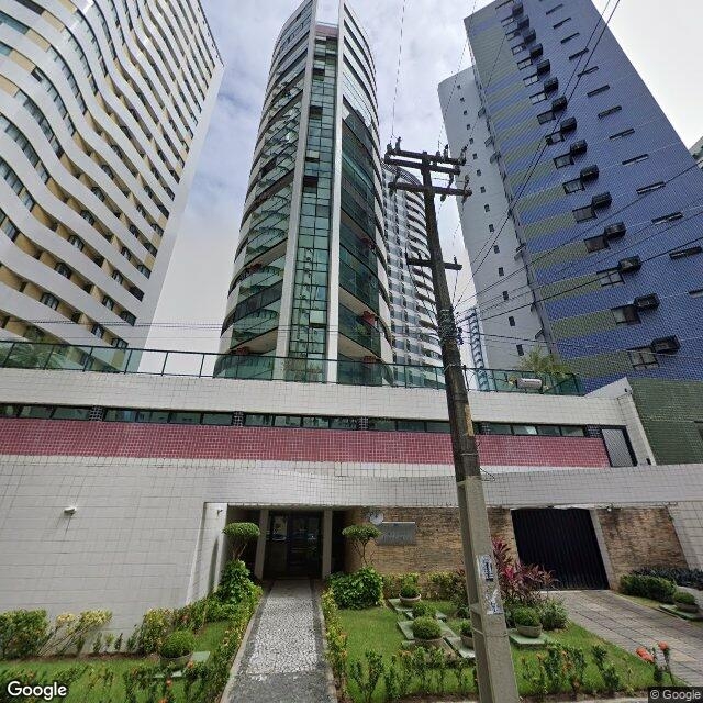 Imagem estática do "Street View" da localização