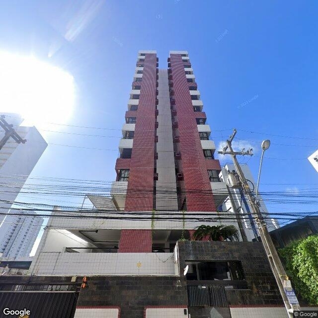 Imagem estática do "Street View" da localização