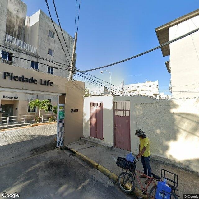 Imagem estática do "Street View" da localização