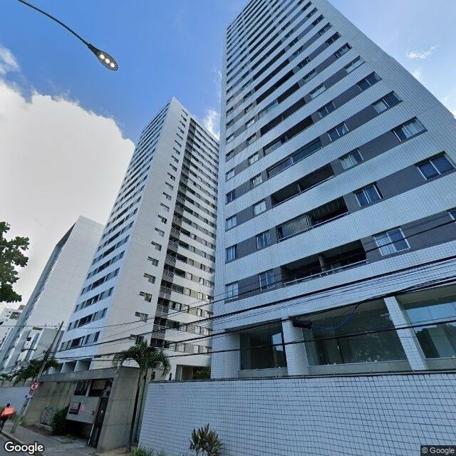 Imagem estática do "Street View" da localização
