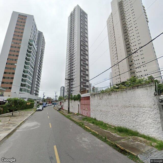 Imagem estática do "Street View" da localização