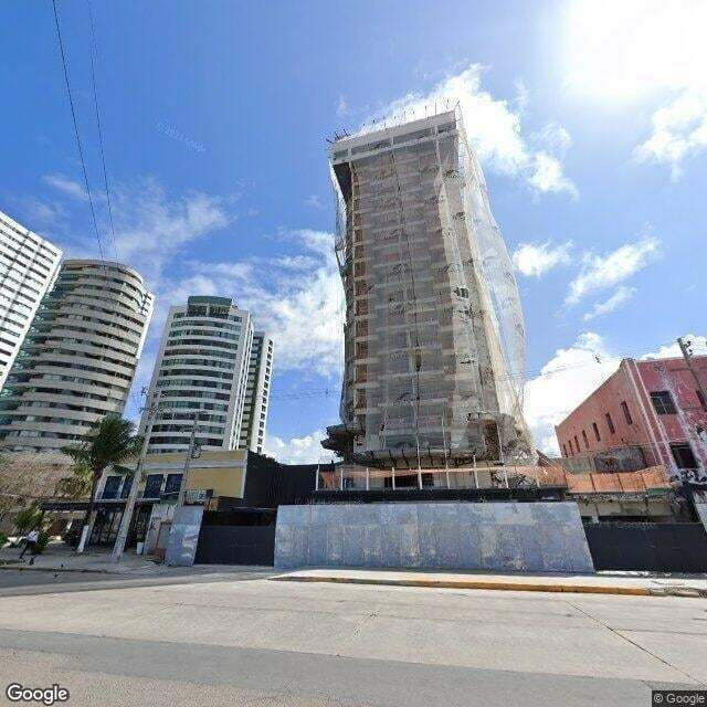 Imagem estática do "Street View" da localização