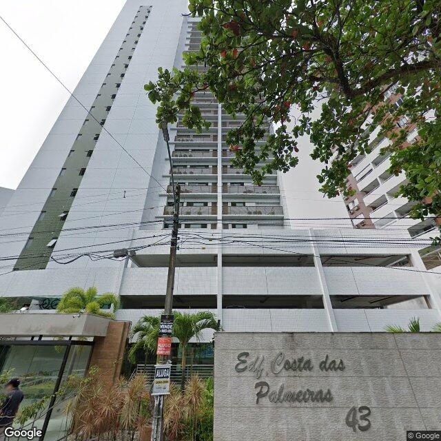 Imagem estática do "Street View" da localização