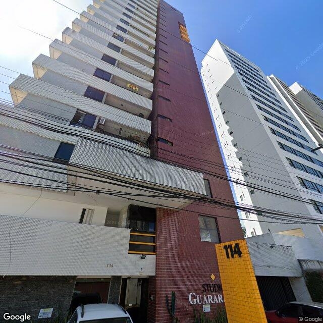 Imagem estática do "Street View" da localização
