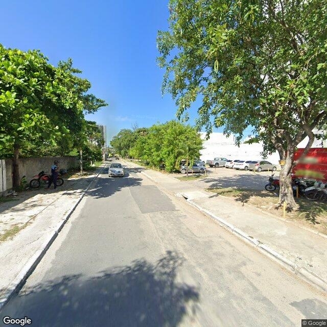 Imagem estática do "Street View" da localização