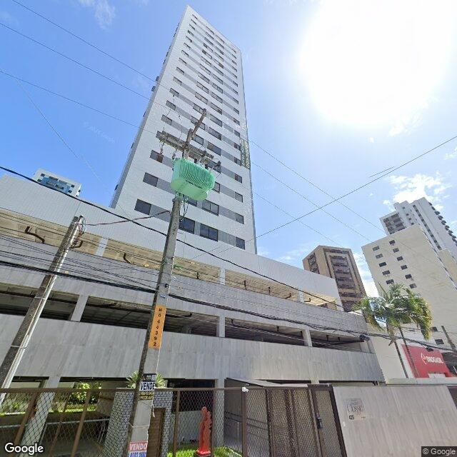 Imagem estática do "Street View" da localização