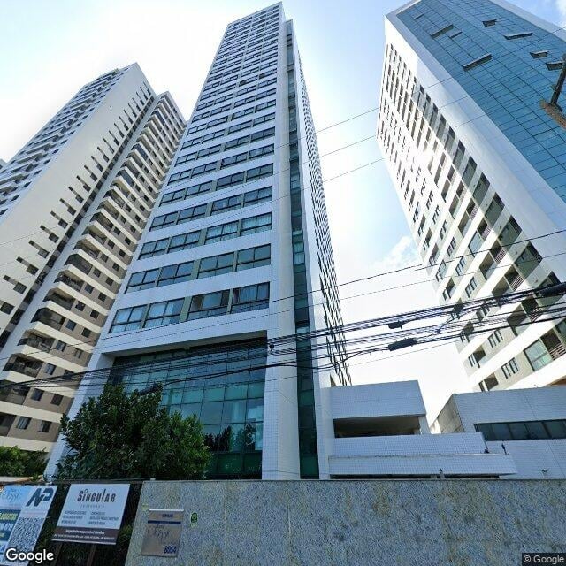 Imagem estática do "Street View" da localização