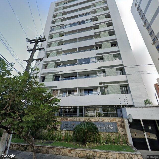 Imagem estática do "Street View" da localização
