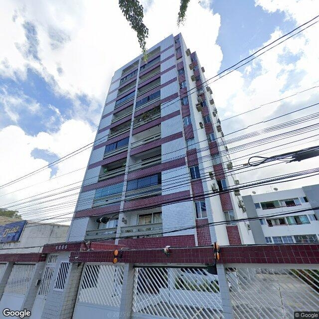 Imagem estática do "Street View" da localização