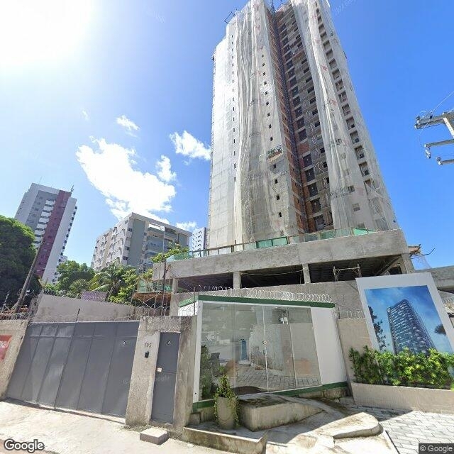 Imagem estática do "Street View" da localização