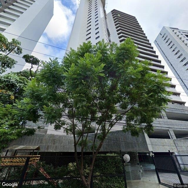Imagem estática do "Street View" da localização
