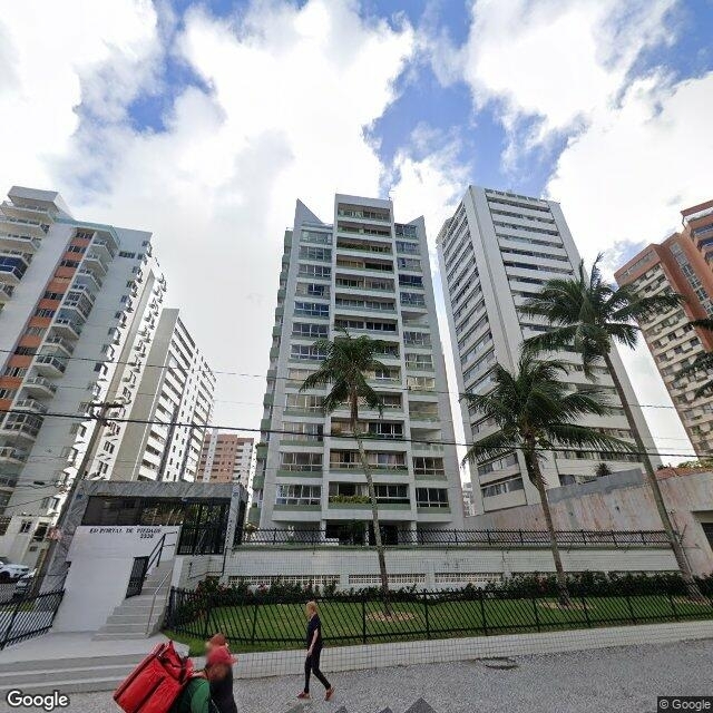 Imagem estática do "Street View" da localização