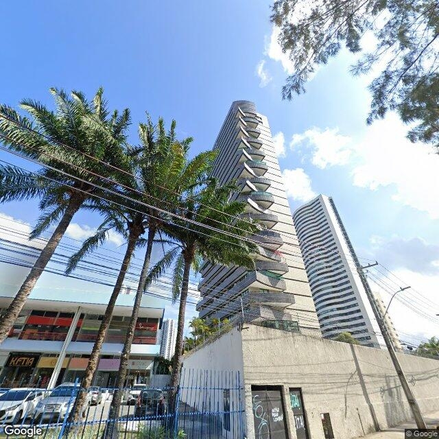 Imagem estática do "Street View" da localização