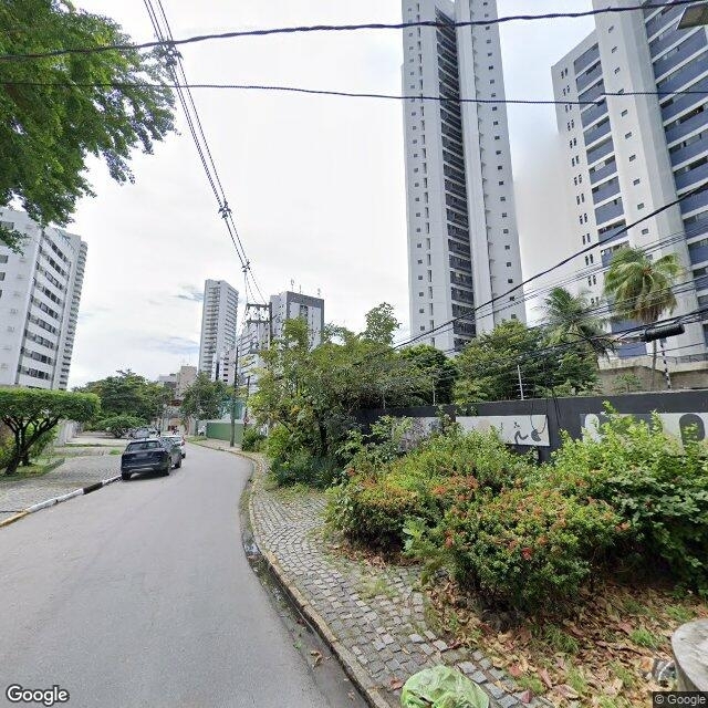 Imagem estática do "Street View" da localização