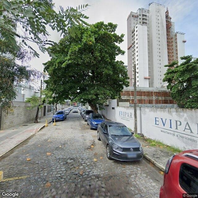 Imagem estática do "Street View" da localização