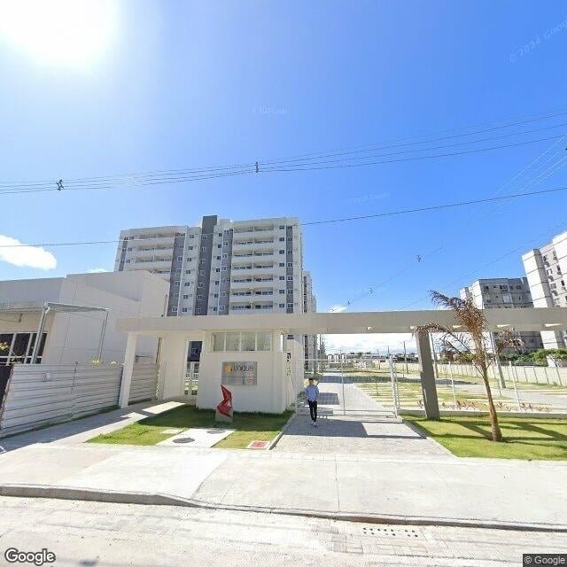 Imagem estática do "Street View" da localização